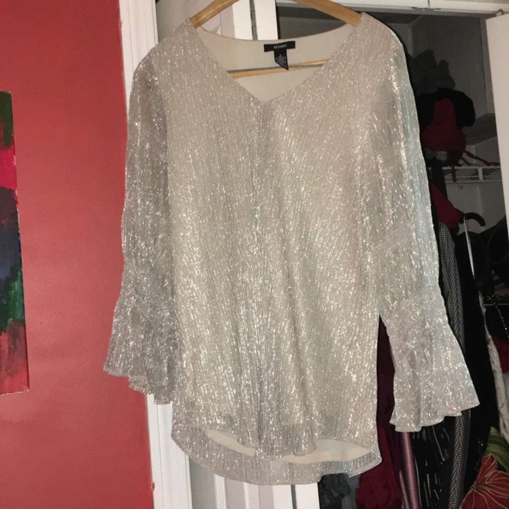 Golden blouse